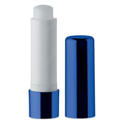 Pintalabios de bálsamo labial con tapa extraíble y acabado azul metálico · KoalaRojo, Artículo promocional y personalizado