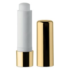 Pintalabios de bálsamo labial con tapa extraíble y acabado dorado metálico · KoalaRojo, Artículo promocional y personalizado