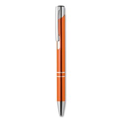 Bolígrafo de aluminio naranja acabado anodizado con detalles cromados · KoalaRojo, Artículo promocional y personalizado