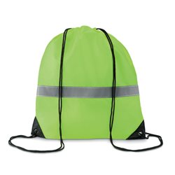  Bolsa mochila cuerdas AV con banda reflectante y esquinas reforzadas