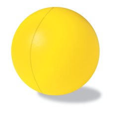 Pelota antiestrés amarilla de Ø6cm con posibilidad de personalizar