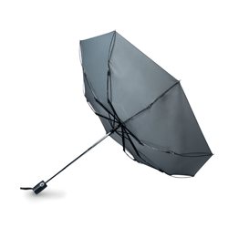 Paraguas plegable zinc en gris oscuro con fibra de vidrio con mango de goma · KoalaRojo, Artículo promocional y personalizado