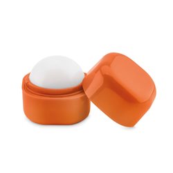 Bálsamo labial en forma cubo naranja con tapa · KoalaRojo, Artículo promocional y personalizado