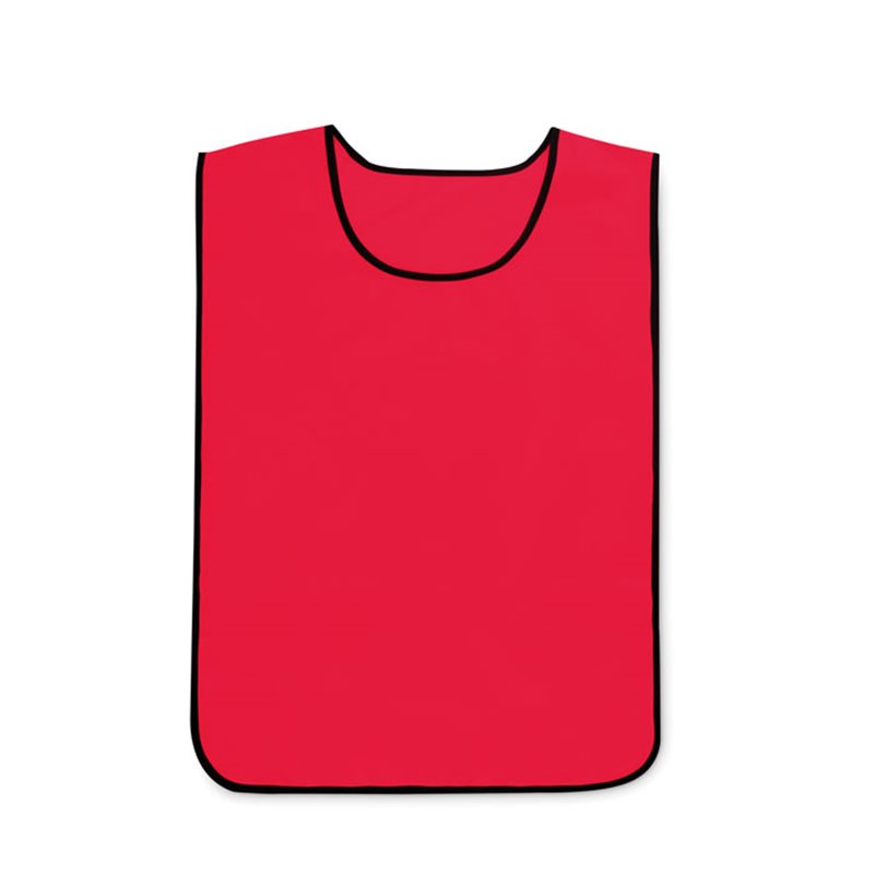 Chaleco deportivo rojo con correas elásticas laterales y refuerzo en sisas y cuello · Koala Rojo, Merchandising promocional y personalizado
