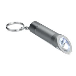 Llavero Linterna LED con abridor integrado cuerpo de metal y anilla metálica · KoalaRojo, Artículo promocional y personalizado