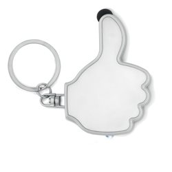 Llavero linterna en forma de mano OK blanca con pulgar arriba · KoalaRojo, Artículo promocional y personalizado