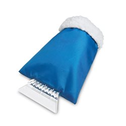 Rascador de hielo con manopla azul incorporada forrada en borrego · KoalaRojo, Artículo promocional y personalizado