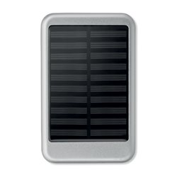 Powerbank solar 4000mAh de aluminio con indicador de luz de carga · KoalaRojo, Artículo promocional y personalizado