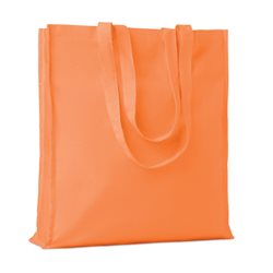 Bolsa de la compra en algodón naranja 140gr/m2 con asas largas reforzadas · KoalaRojo, Artículo promocional y personalizado
