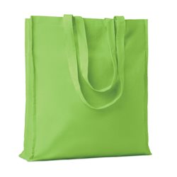 Bolsa de la compra en algodón verde 140gr/m2 con asas largas reforzadas · KoalaRojo, Artículo promocional y personalizado