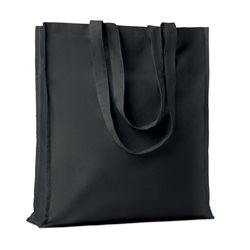 Bolsa de la compra en algodón negra 140gr/m2 con asas largas reforzadas · KoalaRojo, Artículo promocional y personalizado
