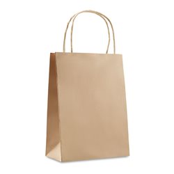 Bolsa de papel pequeña con asa corta para regalos de 16x10x23cm · Merchandising promocional de Bolsas de papel · Koala Rojo