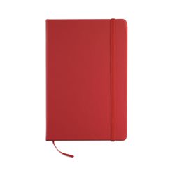 Bloc de notas A5 rojo de goma elástica, marcapáginas y hojas lisas · KoalaRojo, Artículo promocional y personalizado