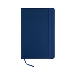 Bloc de notas A5 azul oscuro de goma elástica, marcapáginas y hojas lisas · KoalaRojo, Artículo promocional y personalizado