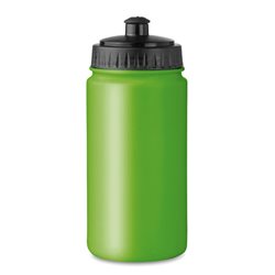Bidón deportivo 500ml en verde y boquilla negro fabricado en PE libre de BPA · KoalaRojo, Artículo promocional y personalizado