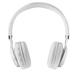 Cascos auriculares inalámbricos en ABS blanco con cable jack y carga microUSB · KoalaRojo, Artículo promocional y personalizado