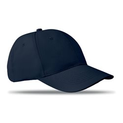 Gorra de algodón azul marino 6 paneles con cierre de velcro ajustable · KoalaRojo, Artículo promocional y personalizado