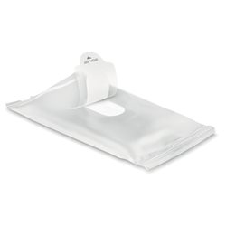 Sobre de 10 toallita húmedas en blanco con apertura con adhesivo para dispensador de toallitas · KoalaRojo, Artículo promocional y personalizado