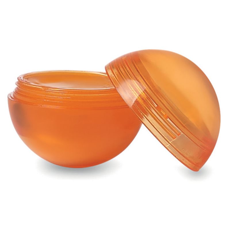 Bola con tapa naranja y bálsamo labial en el interior testado dermatológicamente · Koala Rojo, Merchandising promocional y personalizado