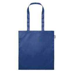 Bolsa en plástico reciclado RPET para la compra en color azui · Merchandising promocional de Bolsas de poliéster · Koala Rojo