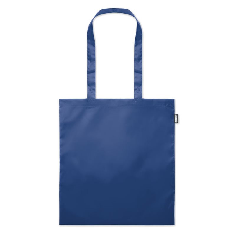 Bolsa en plástico reciclado RPET para la compra en color azui · Koala Rojo, Merchandising promocional y personalizado