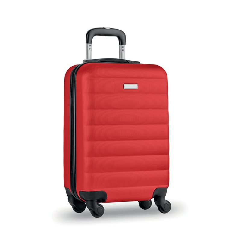 Trolley rígido 20" en ABS rojo con cierre de seguridad integrado · Koala Rojo, Merchandising promocional y personalizado
