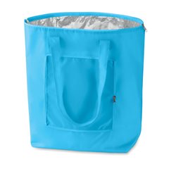 Bolsa de la compra isotérmica plegable con cremallera para 13 litros en azul · Merchandising promocional de Bolsas nevera · Koala Rojo