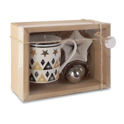 Set infusor de taza cerámica filtro de té presentado en caja de cartón · Merchandising promocional de Fiestas y Celebraciones · Koala Rojo