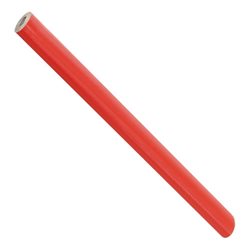 Clásico lápiz carpintero rojo en madera de forma clásica ovalada · Merchandising promocional de Escritura · Koala Rojo
