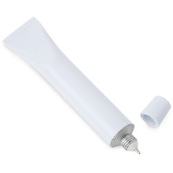 Bolígrafo con forma de tubo de crema, pomada o de pasta dentrífica · Merchandising promocional de Escritura · Koala Rojo