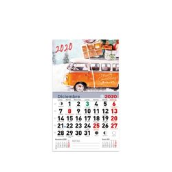 Mini calendario nevera faldilla de meses y personalización incluida · Merchandising promocional de Calendarios y almanaques · Koala Rojo
