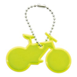 Llavero reflectante en forma bicicleta con cadena de bolitas · Merchandising promocional de Herramientas y motor · Koala Rojo