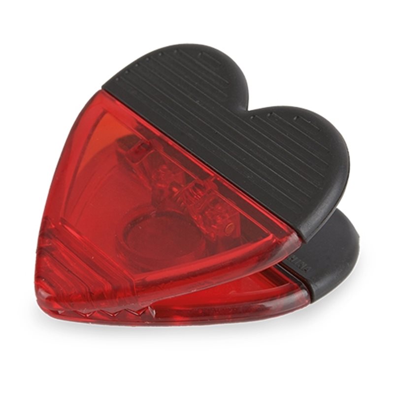 Pinza corazón imantada de nevera en forma de corazón bicolor · Koala Rojo, Merchandising promocional y personalizado